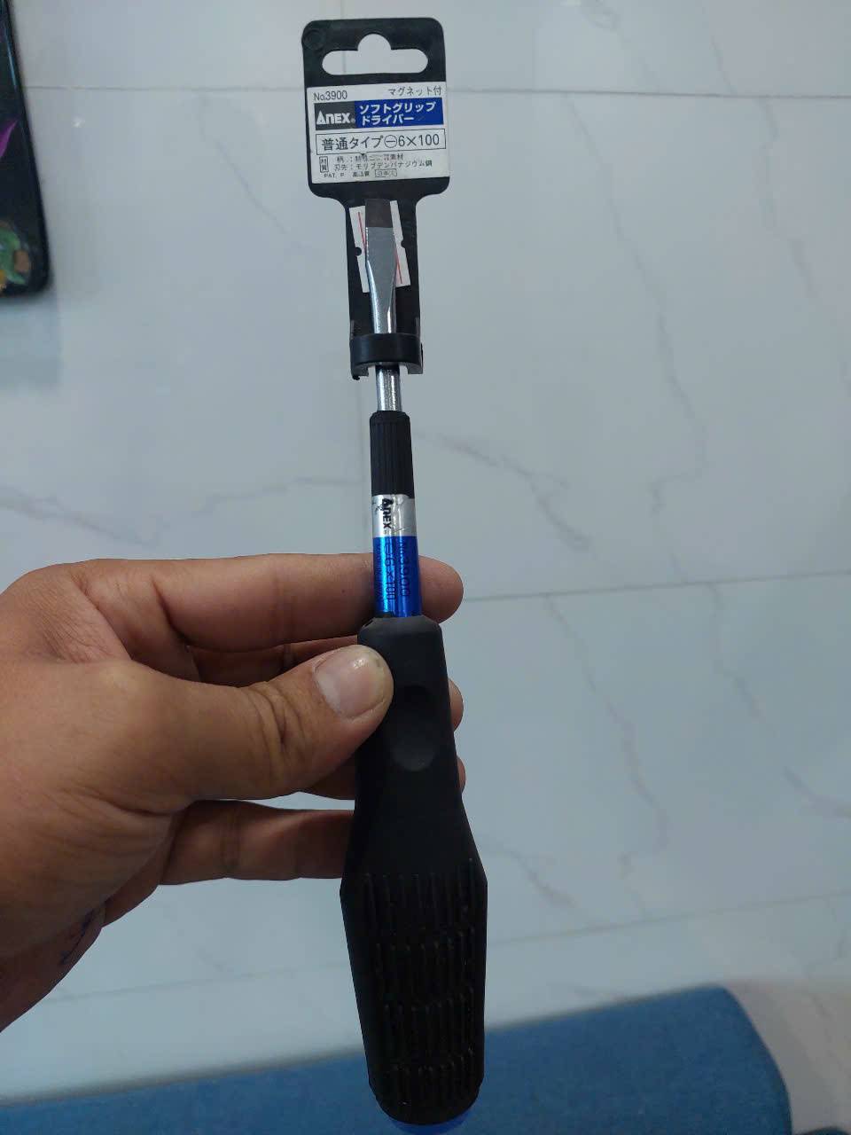 Tô vít cán mềm đàn hồi Anex No.3900-6×100