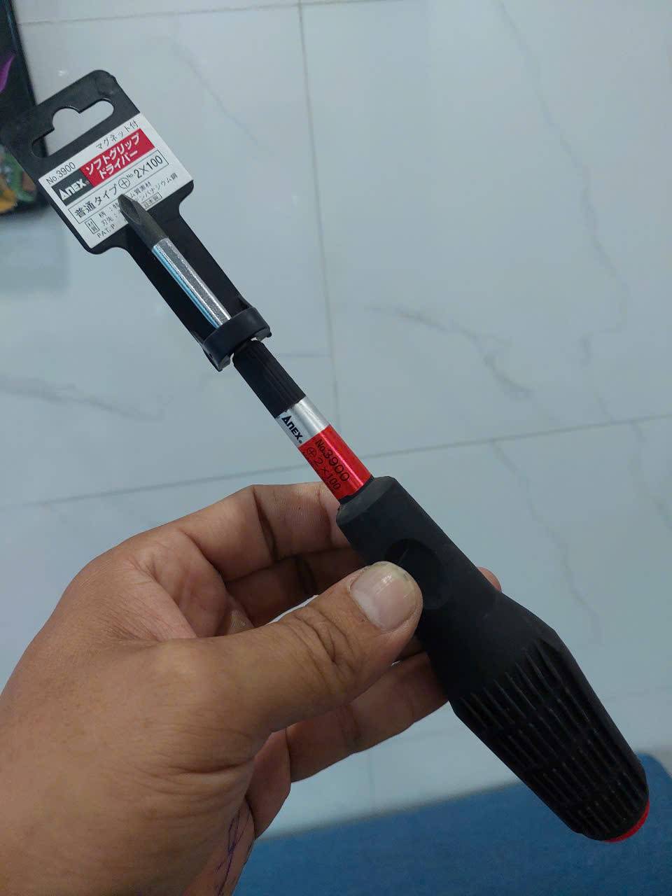 Tô vít cán mềm đàn hồi Anex No.3900+2×100