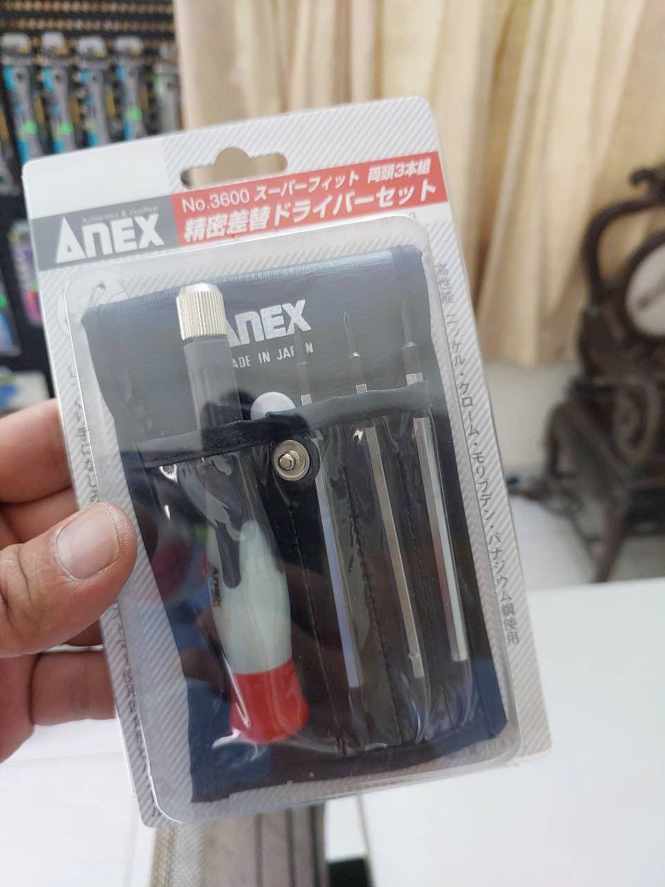 Bộ tô vít điện tử Anex No.3600