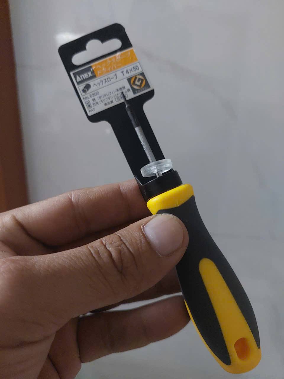 Tô vít hoa thị có lỗ Anex No.6300-T4x50