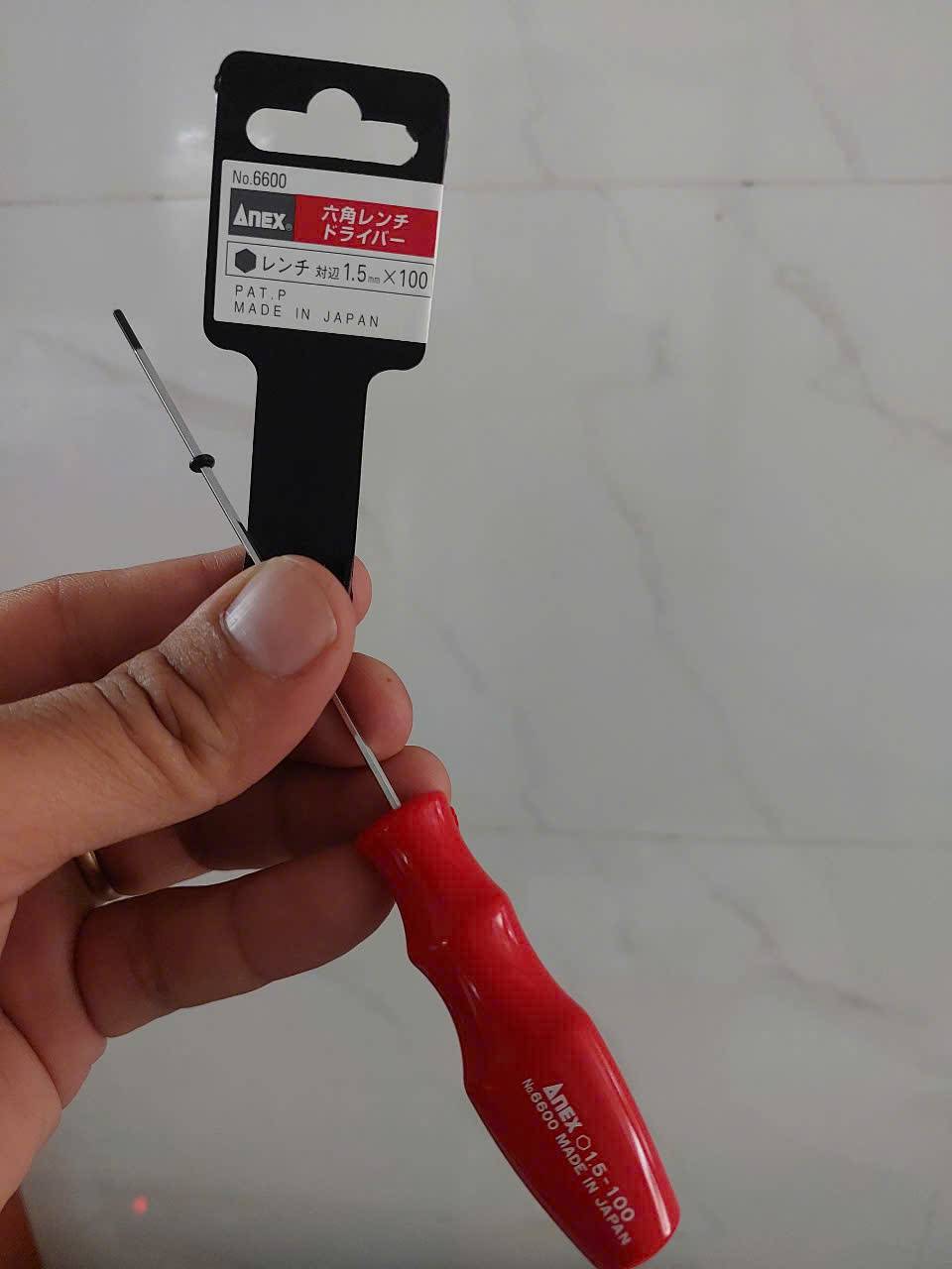 Tô vít lục giác Anex No.6600-H1.5×100