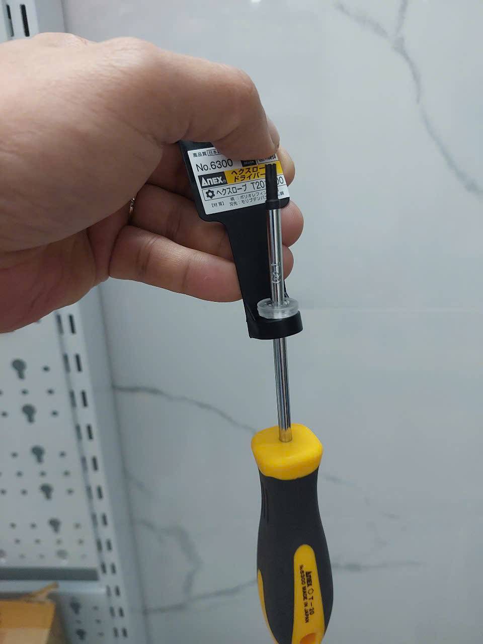 z7208046627979_8fecc63e21cc7ef7e03fcd5da87485fa Tô vít hoa thị có lỗ Anex No.6300-T20x100