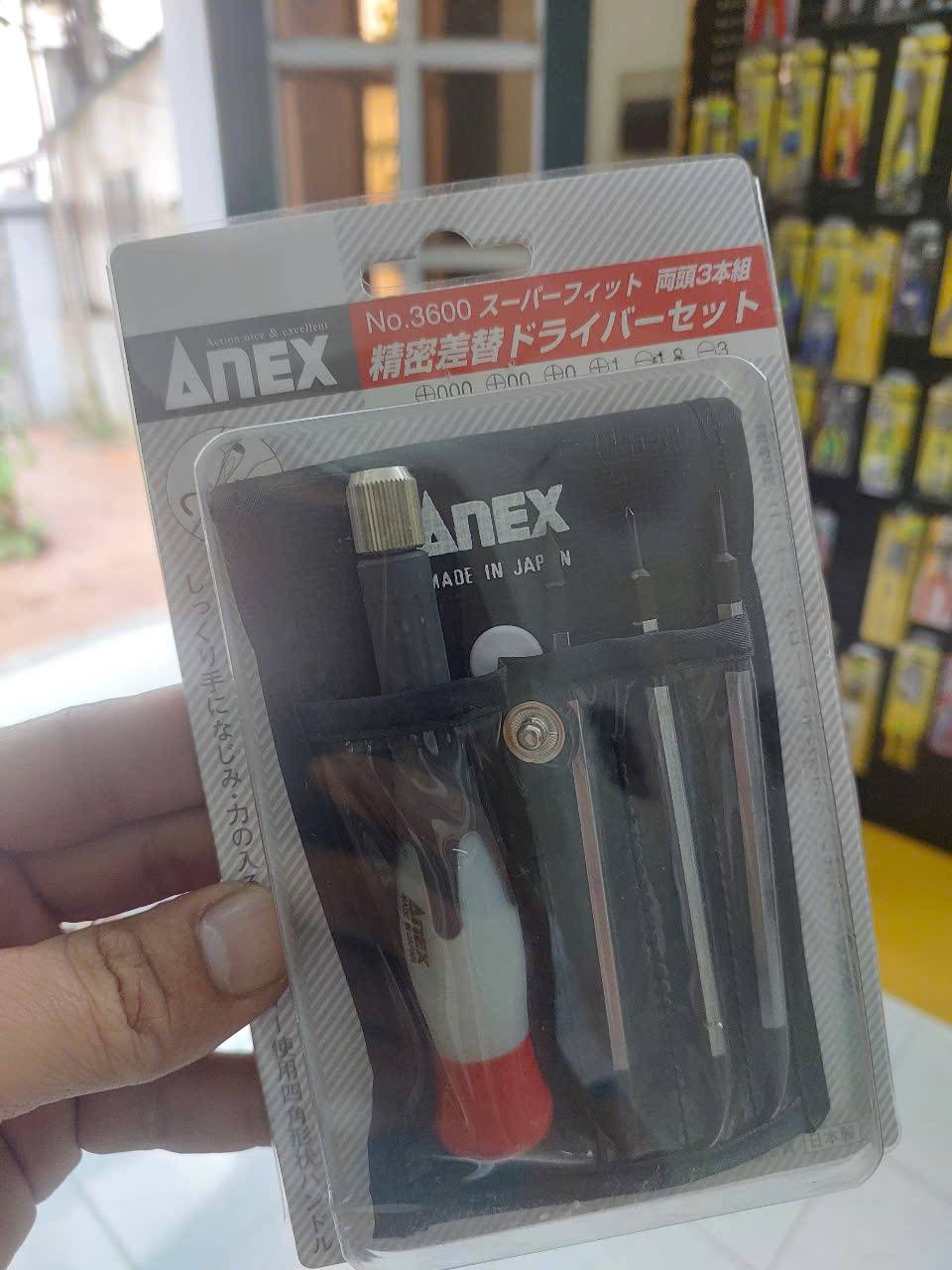 Bộ tô vít điện tử Anex No.3600