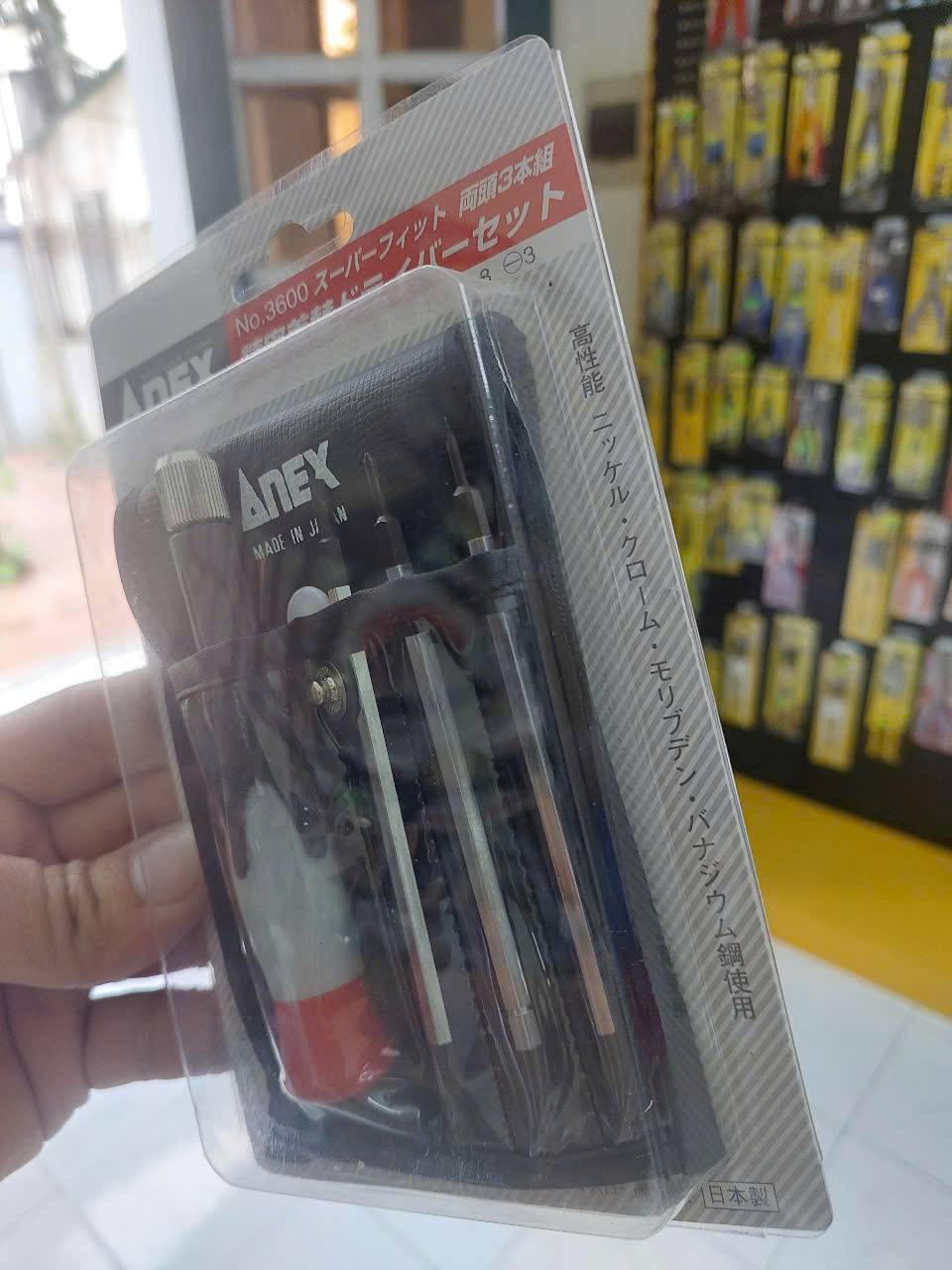 Bộ tô vít điện tử Anex No.3600