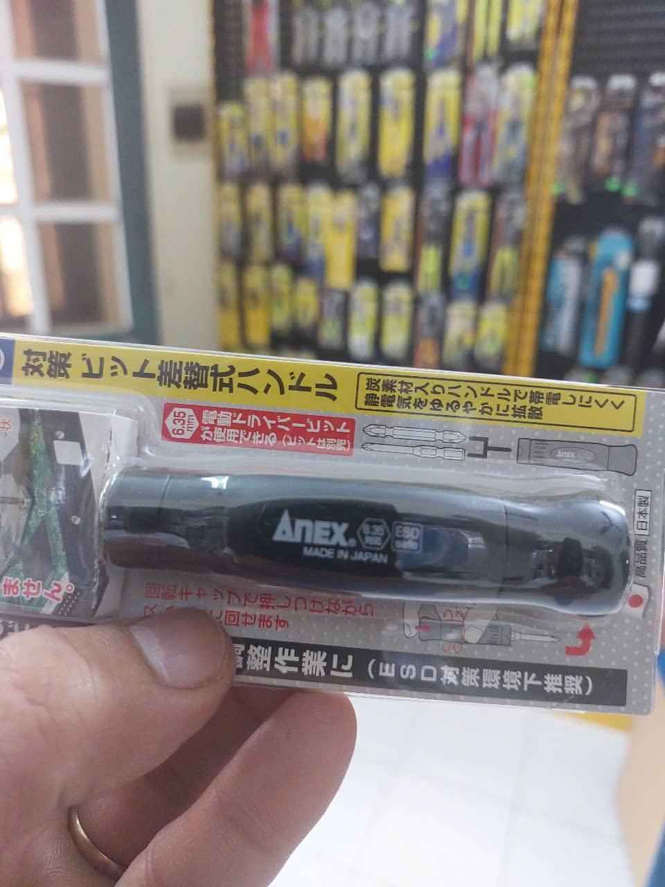 Tay cầm điện tử chống tĩnh điện Anex No.3610-ESD