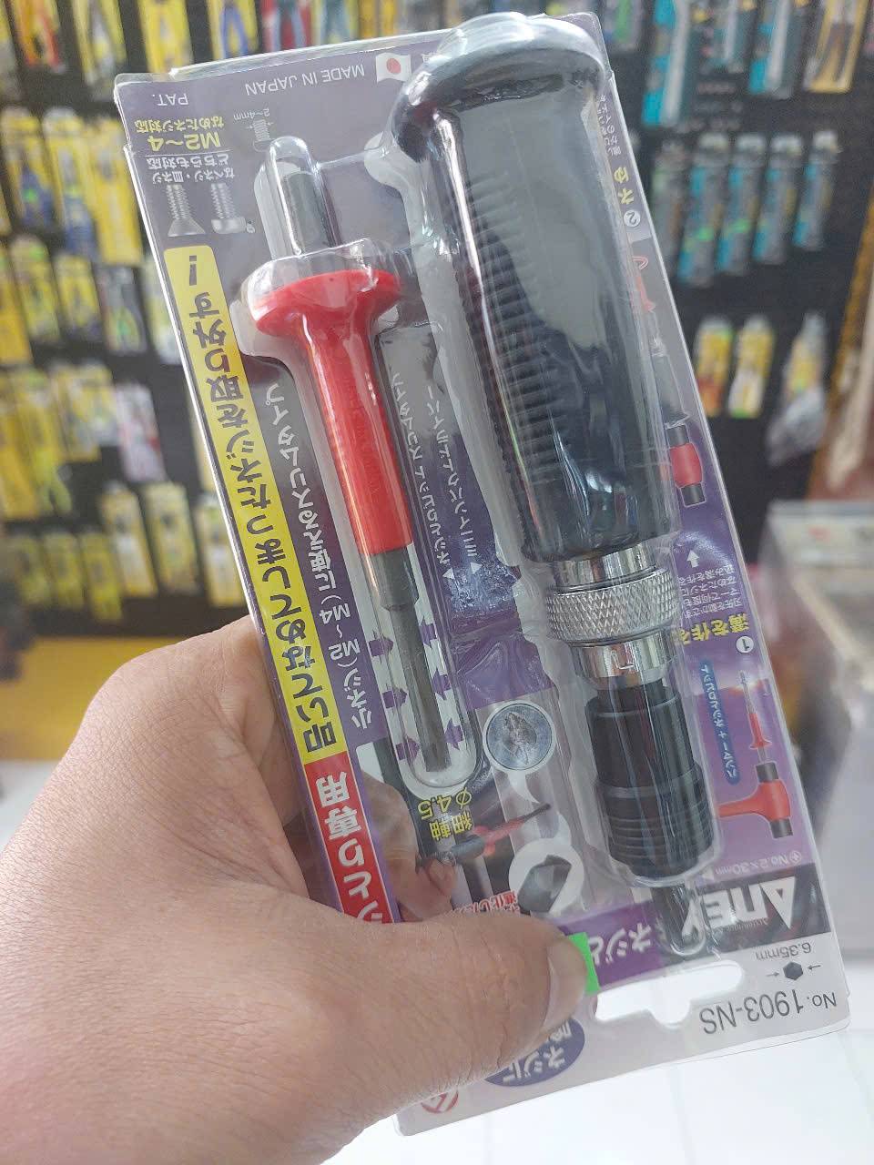 Bộ Tô vít đóng 1/4″ Anex No.1903-NS