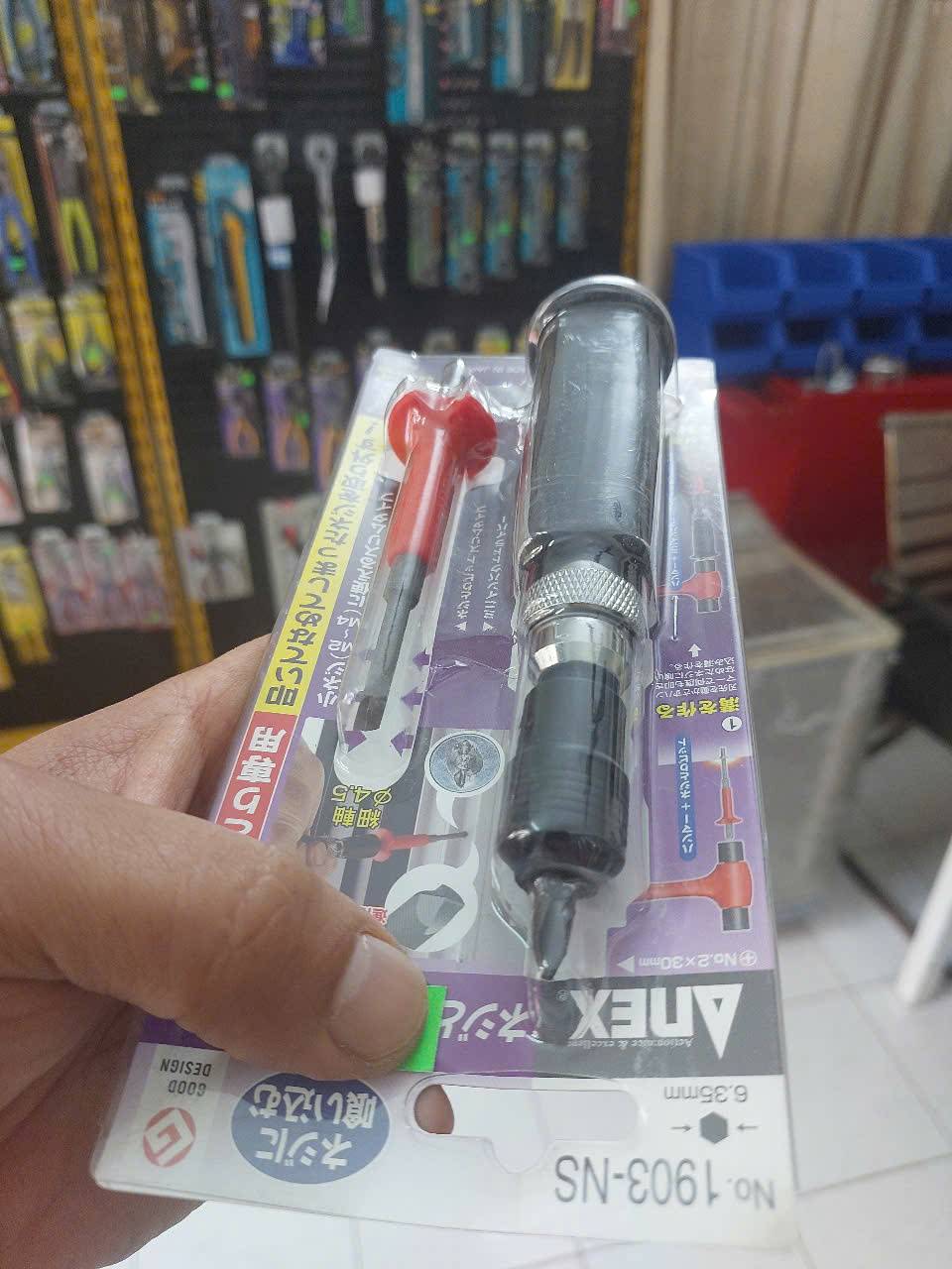 Bộ Tô vít đóng 1/4″ Anex No.1903-NS