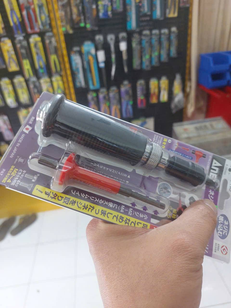 z7215694185501_53550f01493ccd5672aca3fb34f553bb Bộ Tô vít đóng 1/4″ Anex No.1903-NS