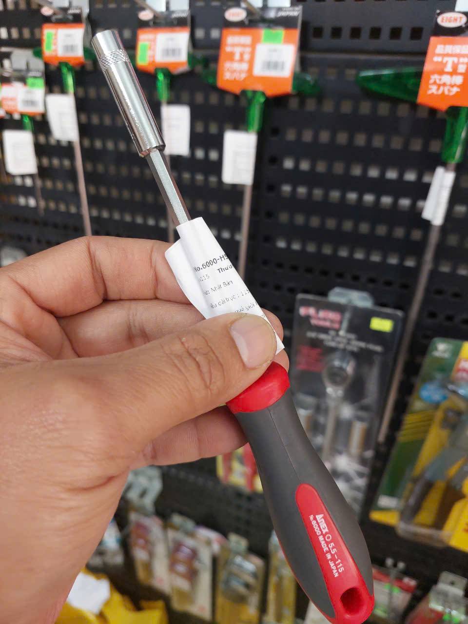 Tô vít đầu tuýp Anex No.6000-H5.5×115 (Japan)