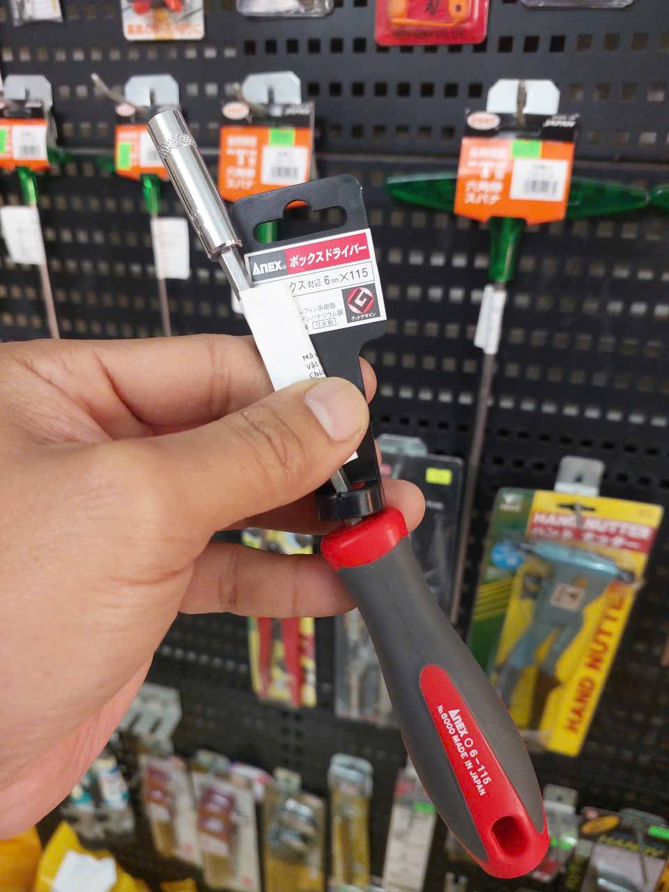 Tô vít đầu tuýp Anex No.6000-H6x115