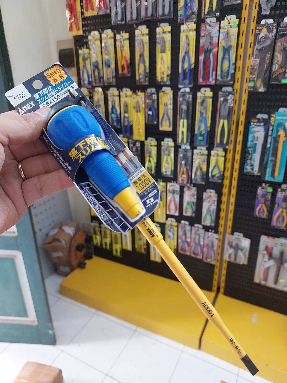 Tô vít cách điện xoay nhanh Anex No.1785-6×150