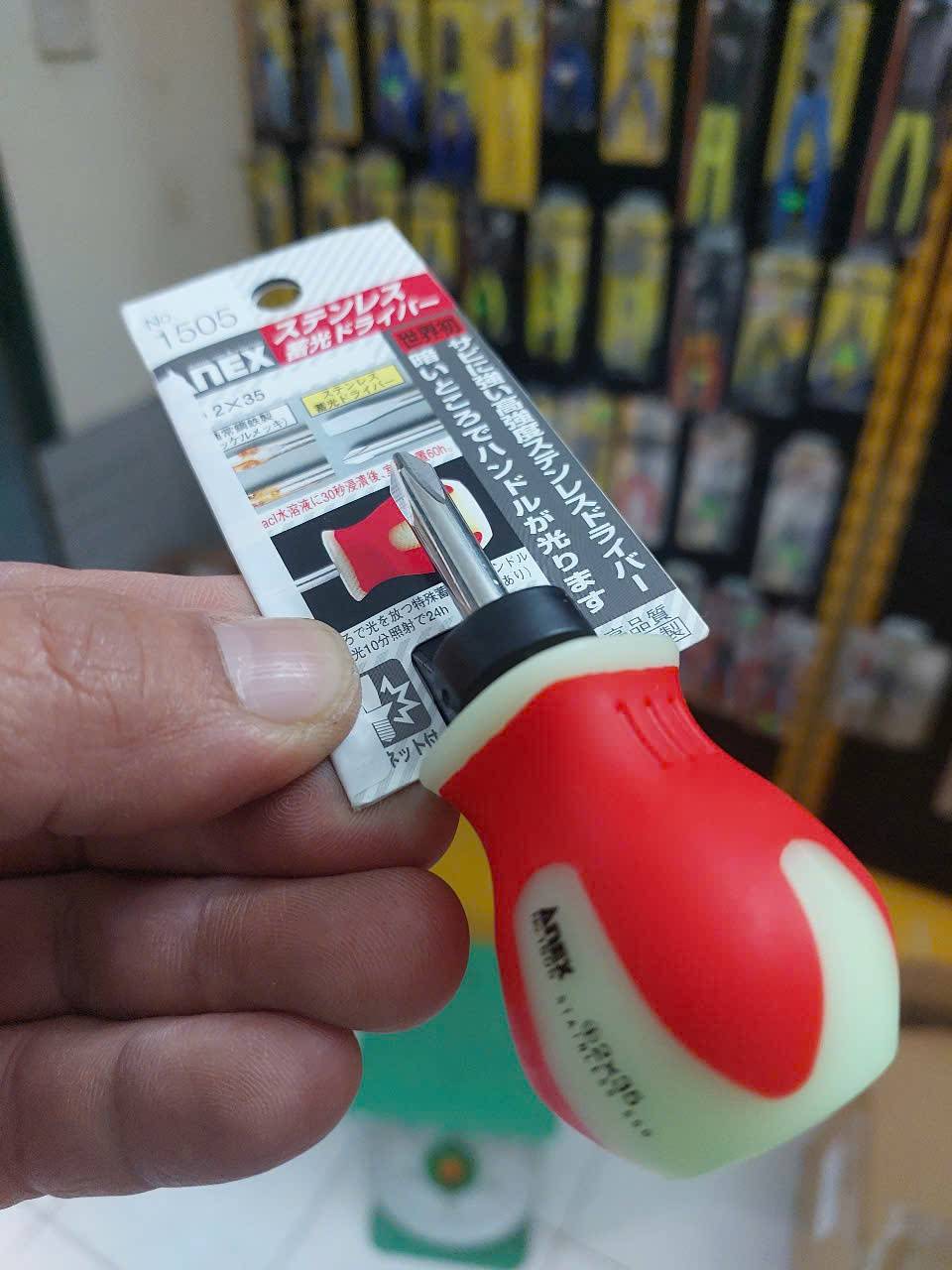 z7236598983125_6b4098d3ae2a1b6b4dd64324abb6a640 Tô vít phát quang không gỉ (ngắn) Anex No.1505+2×35