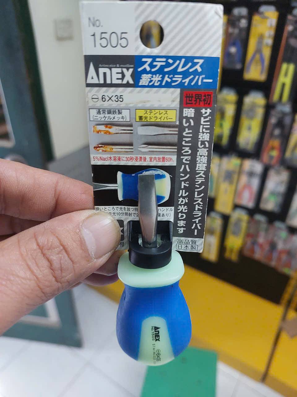 z7236611823649_5b4d28dbffd6f4fd31a8b623fbb58a9d Tô vít phát quang không gỉ (ngắn) Anex No.1505-6×35