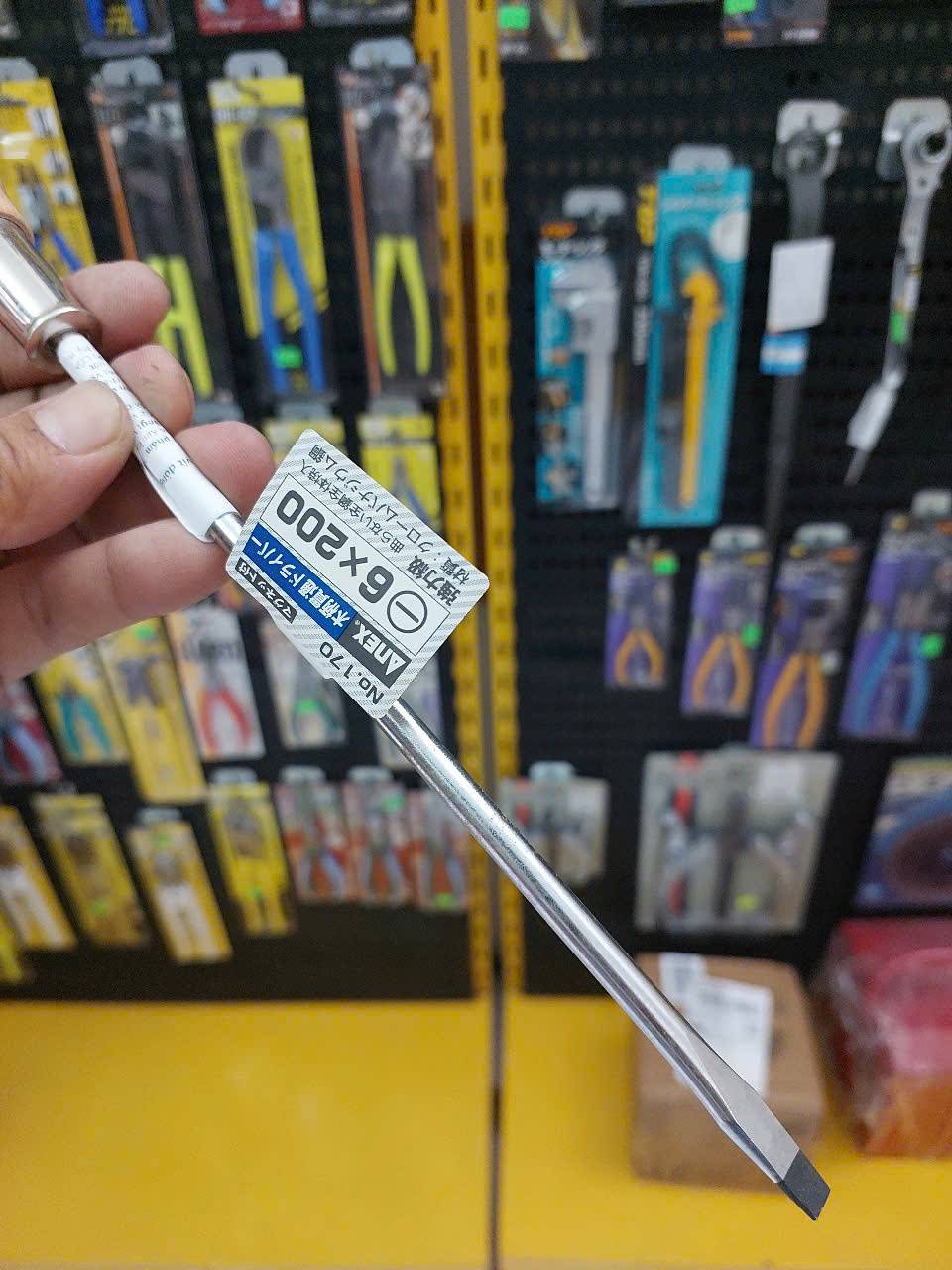 Tô vít đóng 2 cạnh tay gỗ Anex No.170-6×200