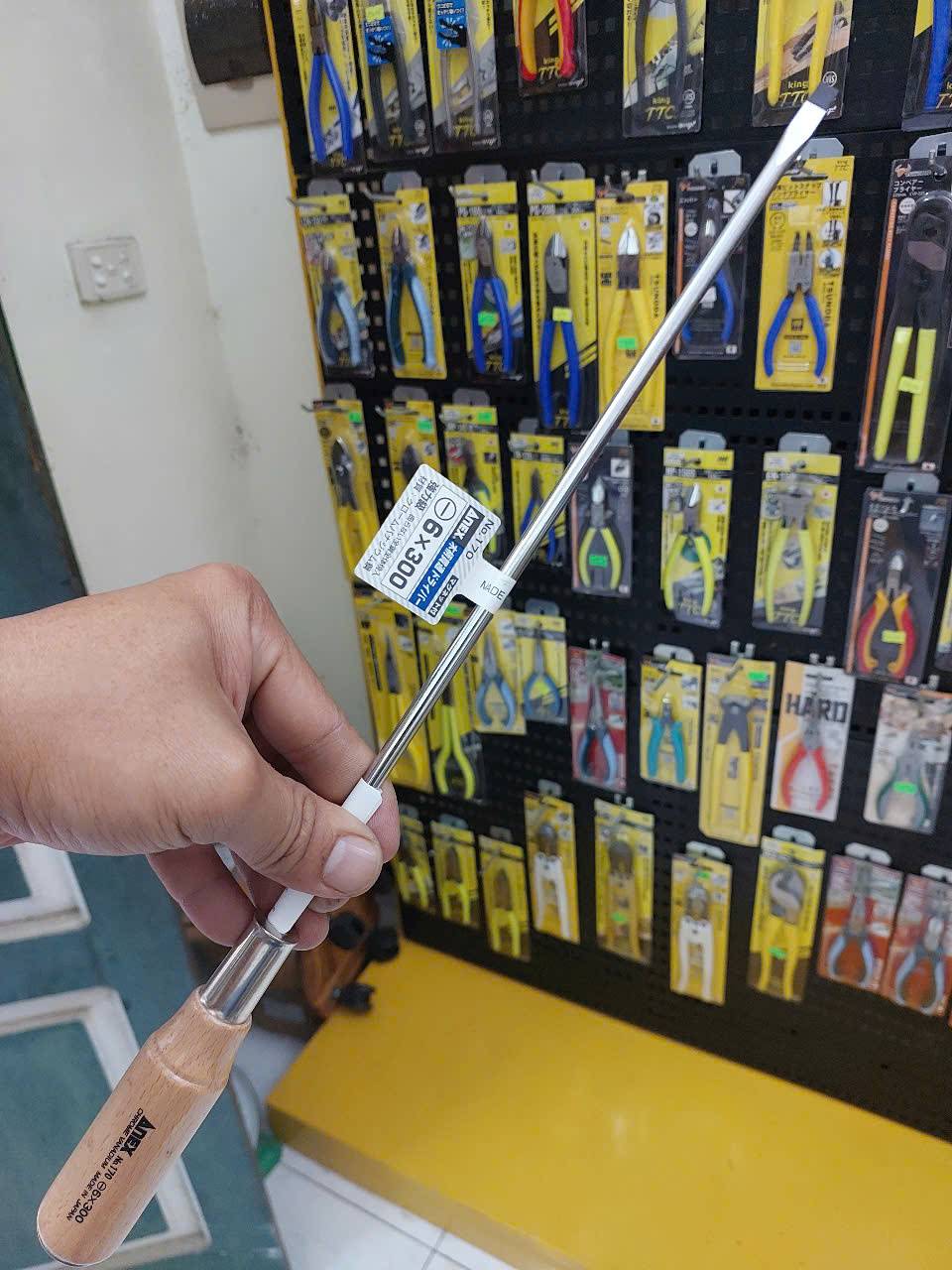 Tô vít đóng 2 cạnh tay gỗ Anex No.170-6×300