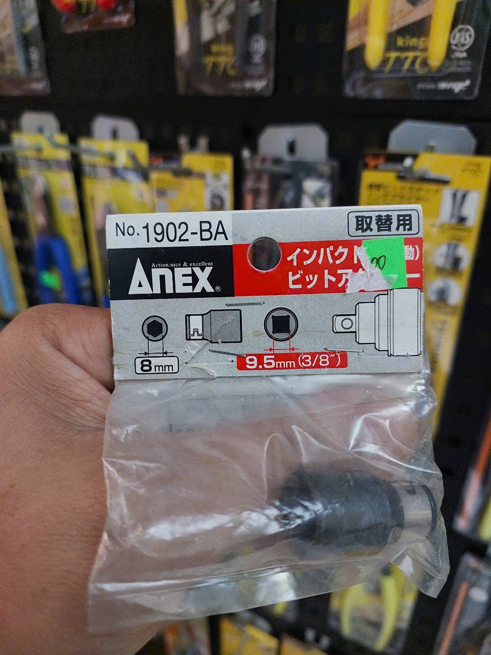 z7239954396406_834057007c079fda0e8bc65d924be8cb Đầu chuyển 3/8″ sang mũi vít 8mm Anex No.1902-BA