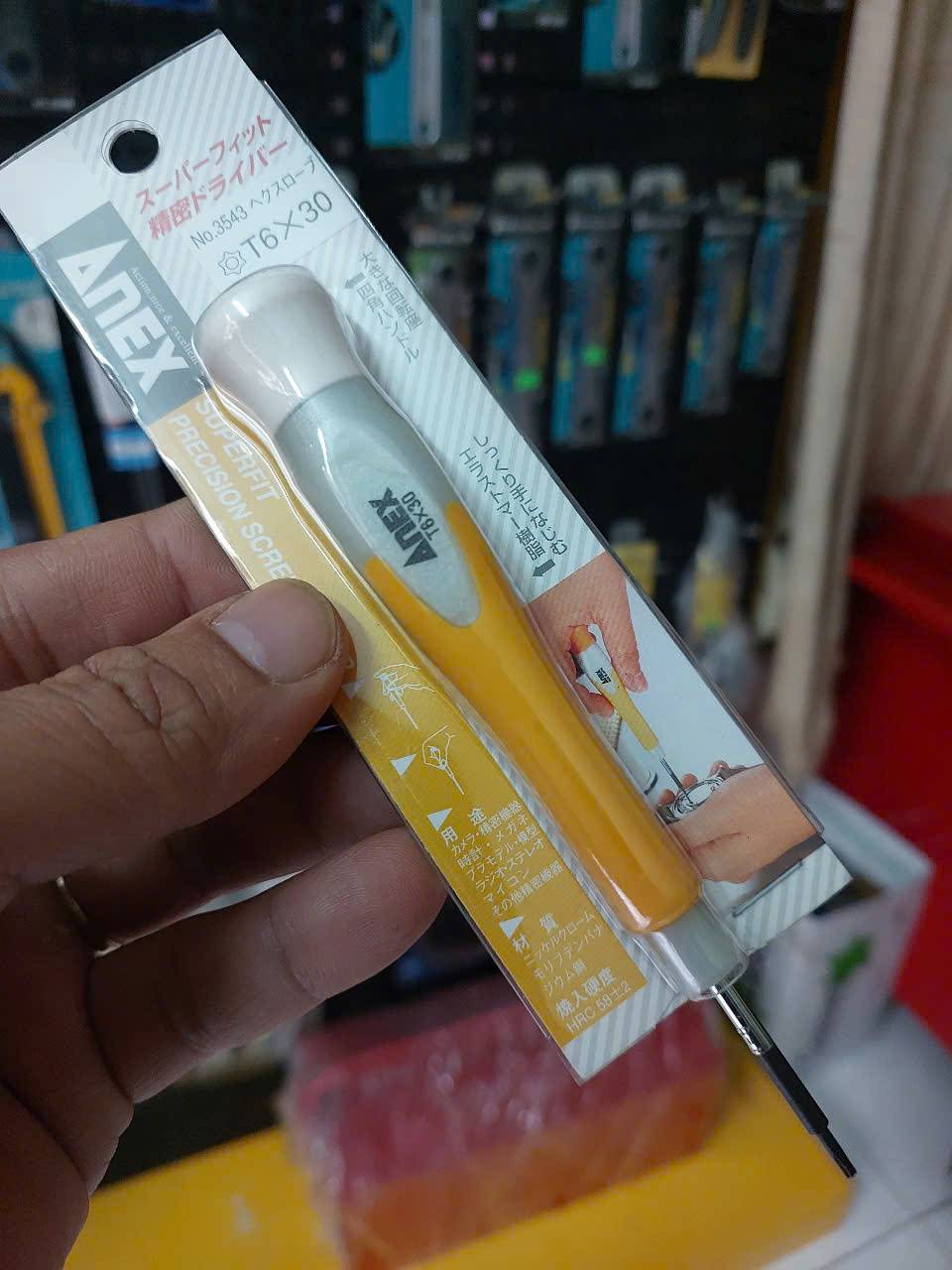 Tô vít hoa thị mini Anex No.3543