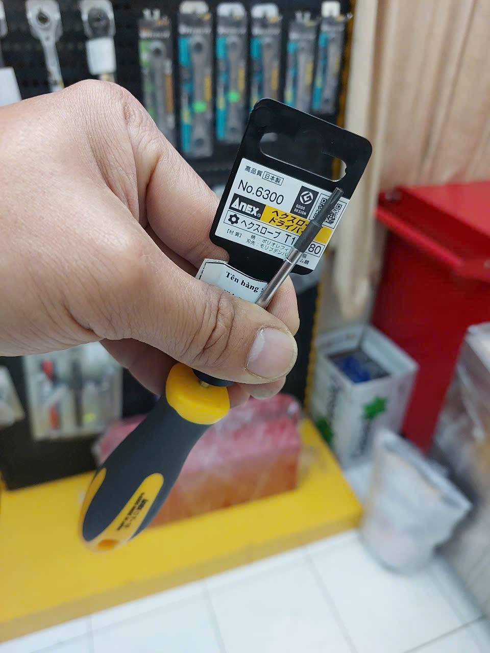 z7245135721234_b4a2737fc6a98affbcdbdf38725ee2fa Tô vít hoa thị có lỗ Anex No.6300-T10x80