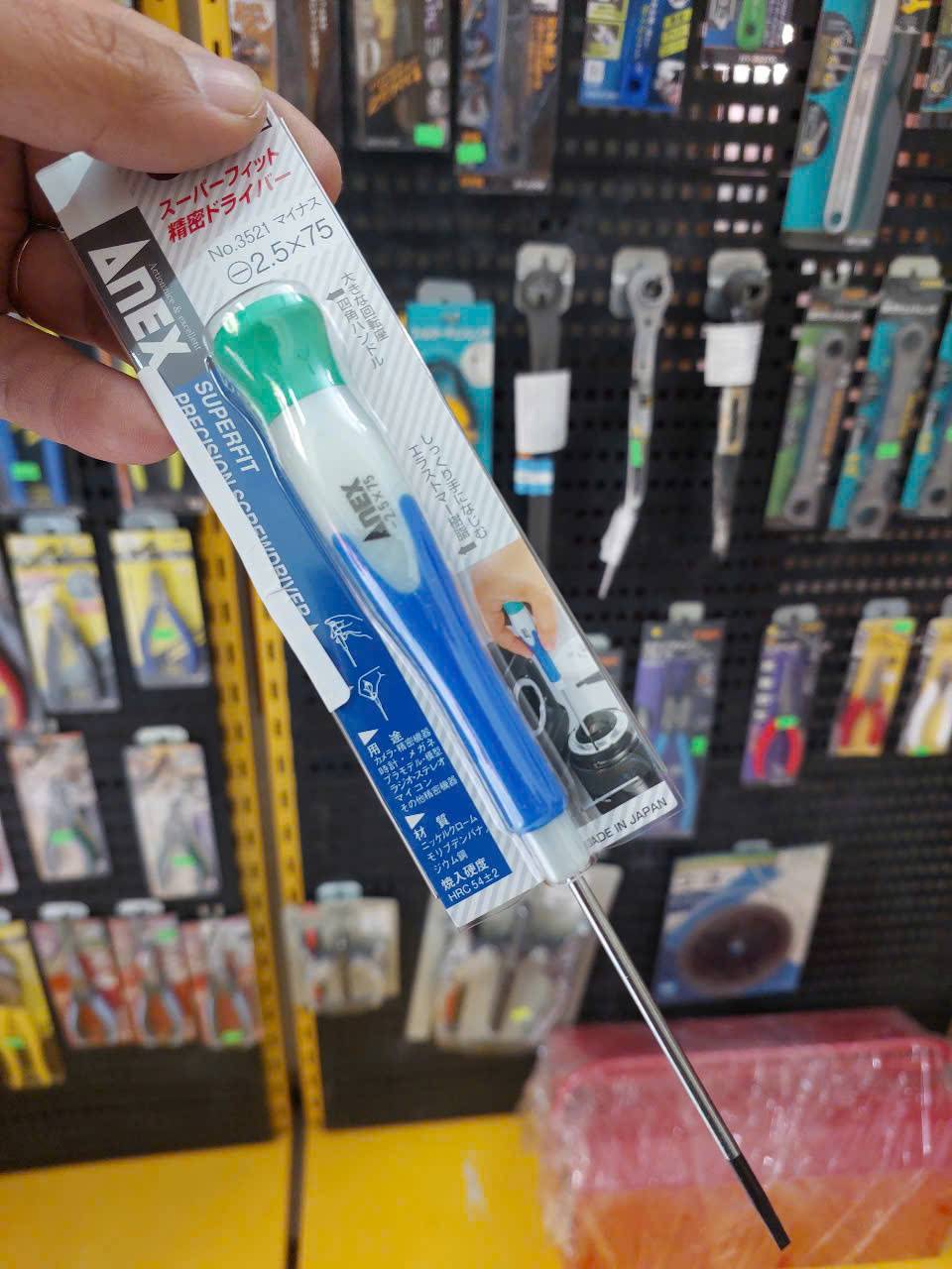 Tô vít dẹp mini Anex No.3521