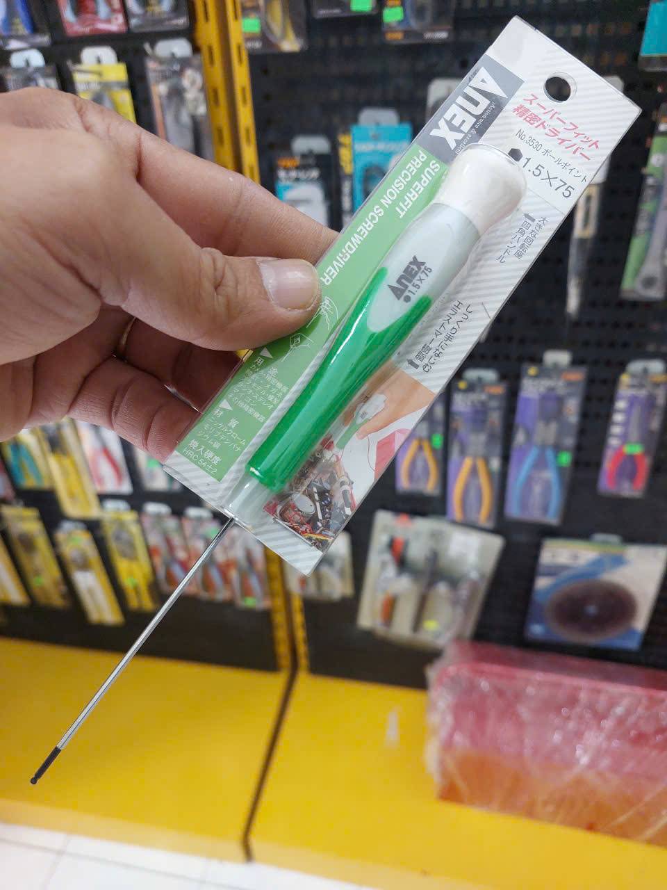 Tô vít lục giác mini Anex No.3530 H1.5×75