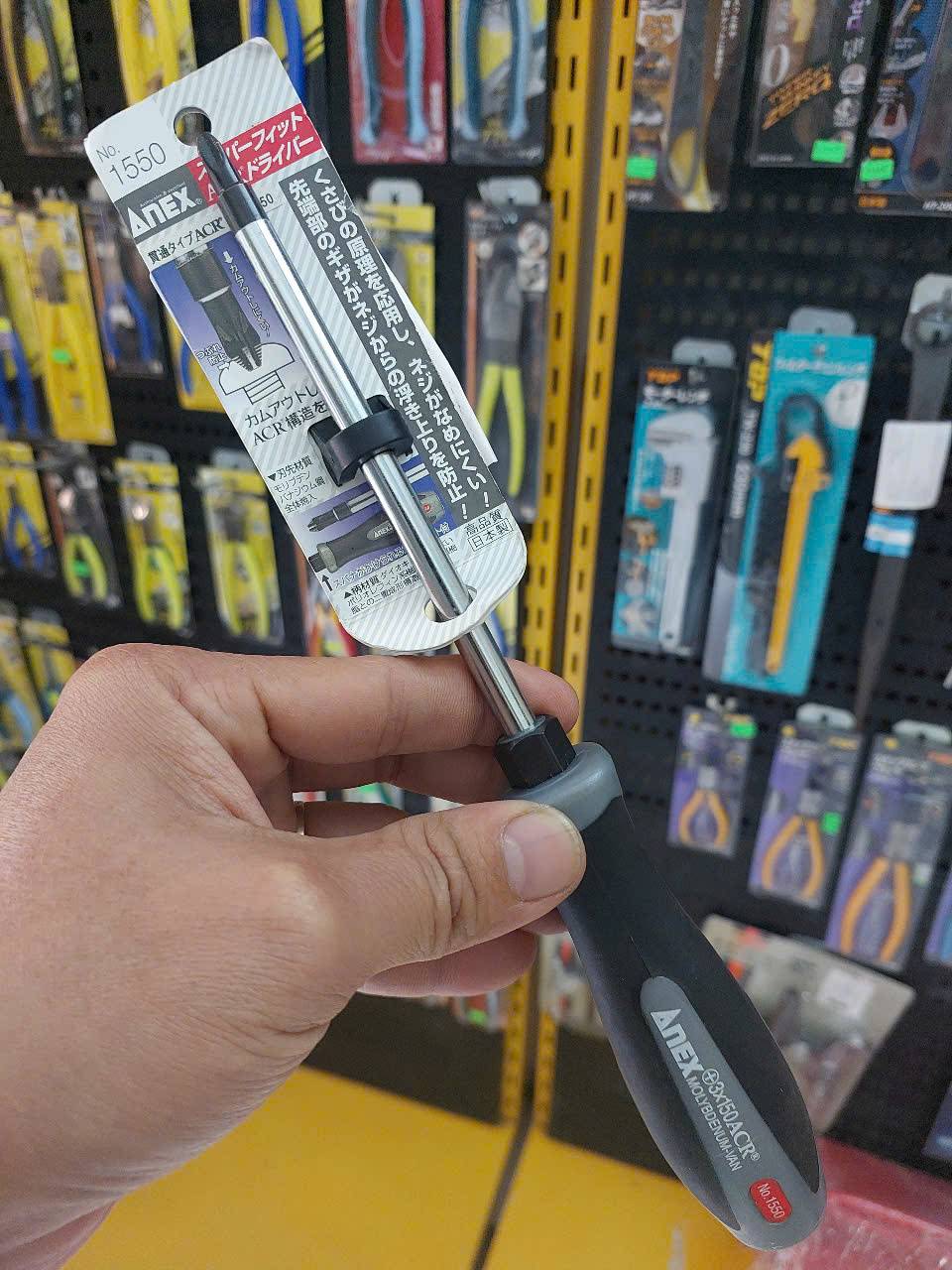 Tô vít đóng 4 cạnh ACR Anex No.1550+3×150