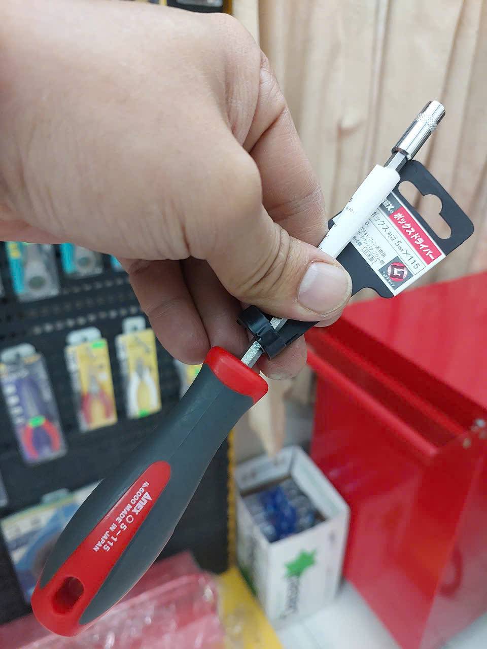 Tô vít đầu tuýp Anex No.6000-H5x115 (Japan)