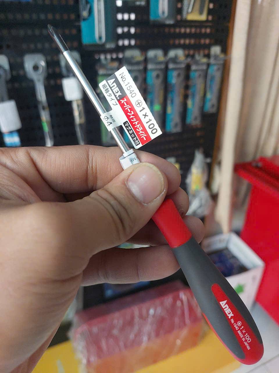 Tô vít 4 cạnh Anex No.1540+1×100