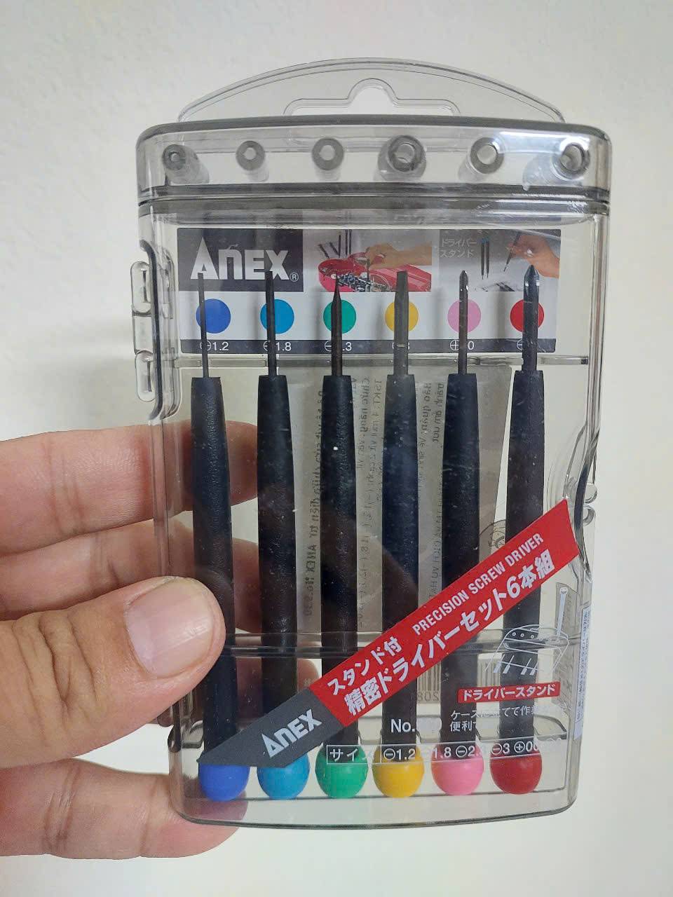 Bộ tô vít sửa chữa điện tử Anex No.930