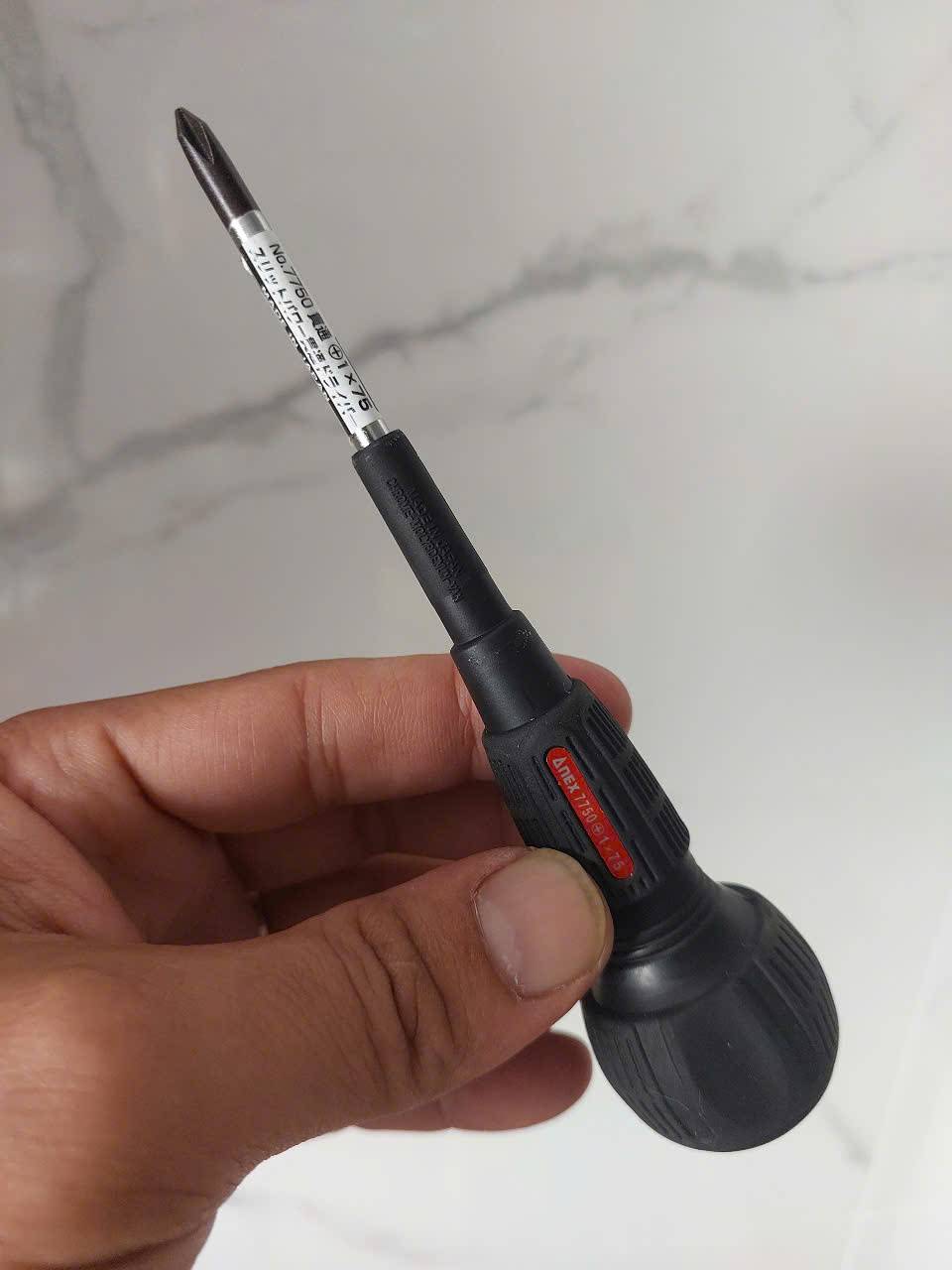 Tô vít đóng 4 cạnh Anex No.7750+1×75