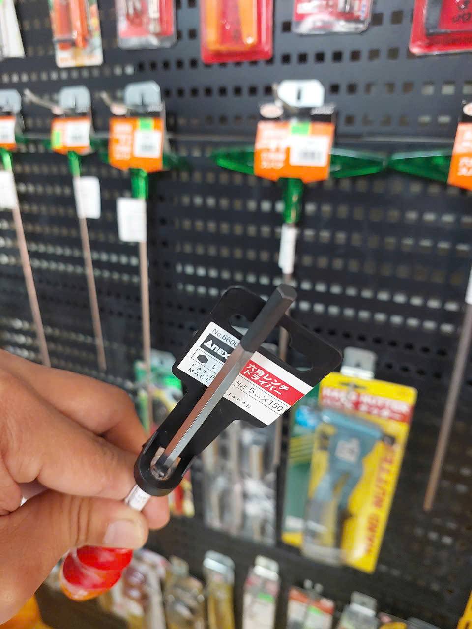 Tô vít lục giác Anex No.6600-H5x150