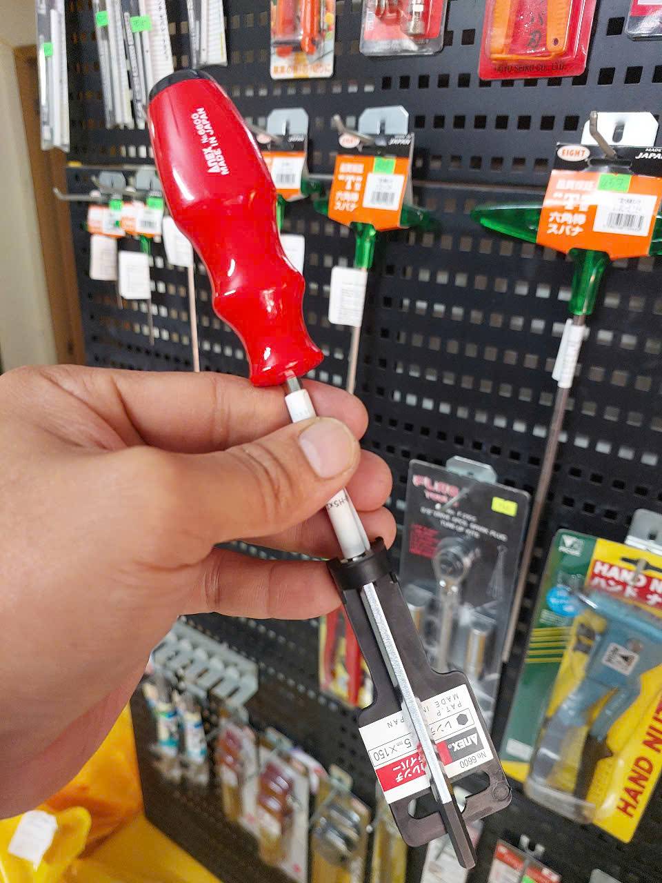 Tô vít lục giác Anex No.6600-H5x150