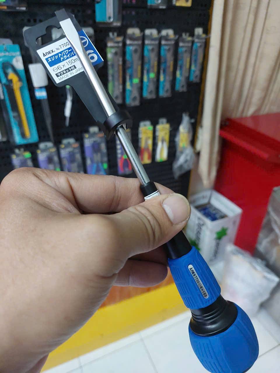 z7248530761874_85fb593f71934b7ae232db043ee5ad7d Tô vít 2 cạnh có từ tính Anex No.7700-6×150