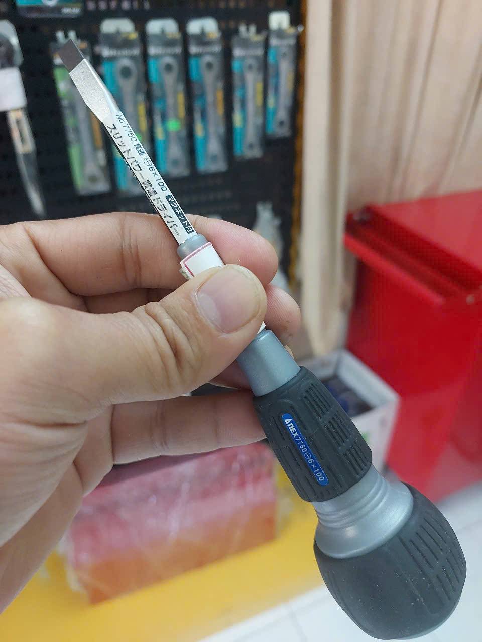 Tô vít đóng 2 cạnh Anex No.7750-6×100