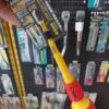 Tô vít cách điện cán tròn Anex No.7900+2×100