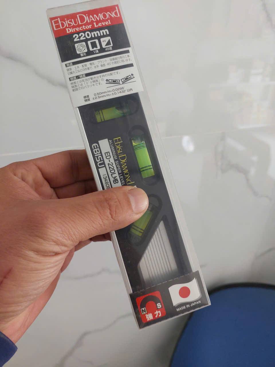 Thước thủy/ Nivo cân bằng Ebisu ED-22DLMB