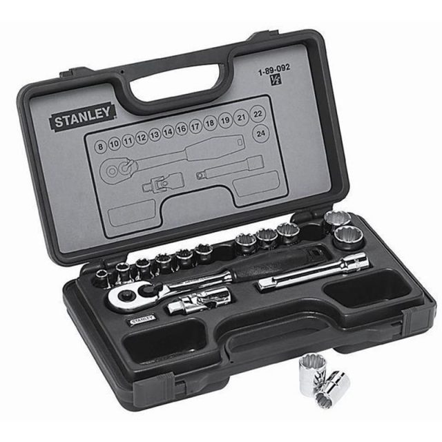 Bộ khẩu 1/2" Stanley 89-092-1 (16 chi tiết)
