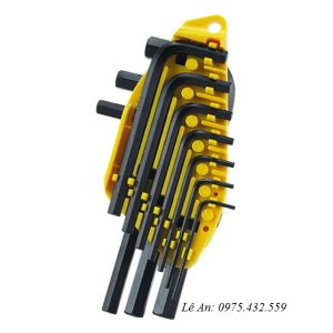 Bộ chìa vặn lục giác hệ inch Stanley 69-254 10 chi tiết