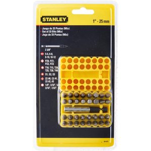 Bộ đầu vít Stanley 68-072 33 chi tiết
