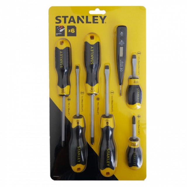 Bộ tuốc nơ vít 6 chi tiết Stanley STMT66679