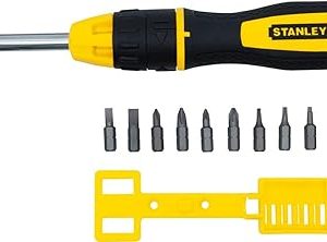 Bộ tuốc nơ vít đa năng đảo chiều 10 mũi Stanley STHT68010-8