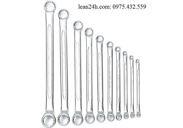 Bộ cờ lê 2 đầu vòng góc lượn 75 độ Stanley 87-617-3 Bộ cờ lê 2 đầu vòng góc lượn 75 độ Stanley 87-617-3