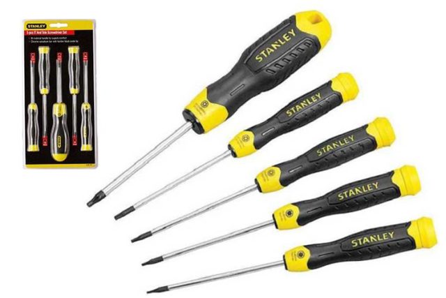 Bộ vít lục giác hình sao Stanley 65-155-2 5 chi tiết