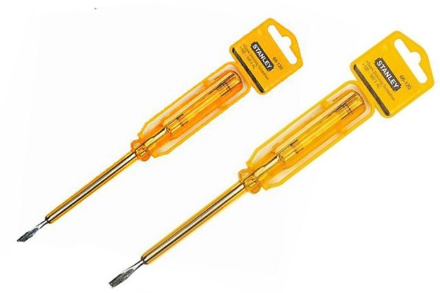 Bút thử điện 178mm Stanley 66-120-S 100-500V