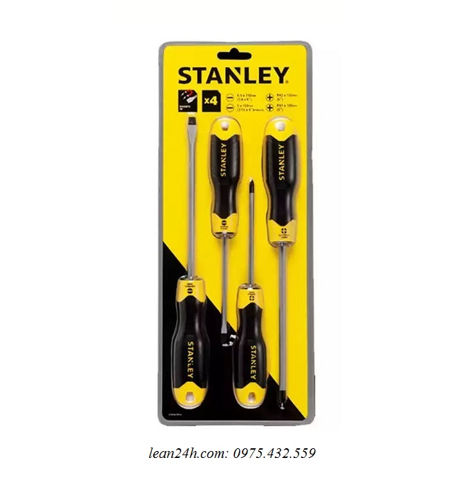 Bộ tuốc nơ vít 4 chi tiết Stanley STMT66671 Bộ tuốc nơ vít 4 chi tiết Stanley STMT66671