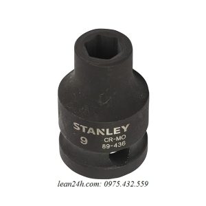 Đầu khẩu đen 1/2'' Stanley STMT89436-8B 9mm