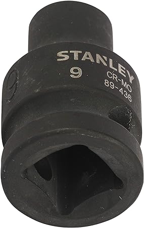 Đầu khẩu đen 1/2'' Stanley STMT89436-8B 9mm