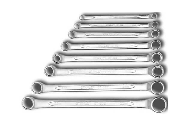 Bộ cờ lê 2 đầu vòng góc lượn 75