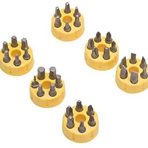 gồm 6 mẫu mỗi ​​mẫu có 6 bit được gắn trong một giá đỡ