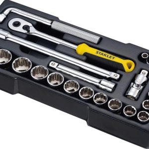 Bộ khẩu 1/2'' Stanley STMT74726-8C 23 chi tiết hệ mét