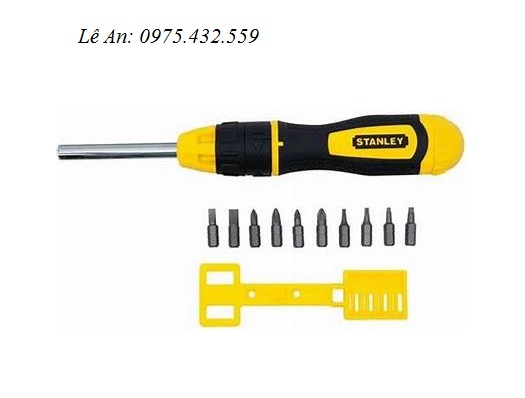 Bộ tuốc nơ vít đa năng đảo chiều 10 mũi Stanley STHT68010-8 Bộ tuốc nơ vít đa năng đảo chiều 10 mũi Stanley STHT68010-8